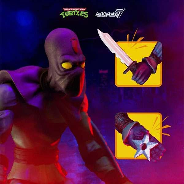 Super 7 Teenage Mutant Ninja Turtles Ultimates Foot Soldier Version 2 Action Figure
